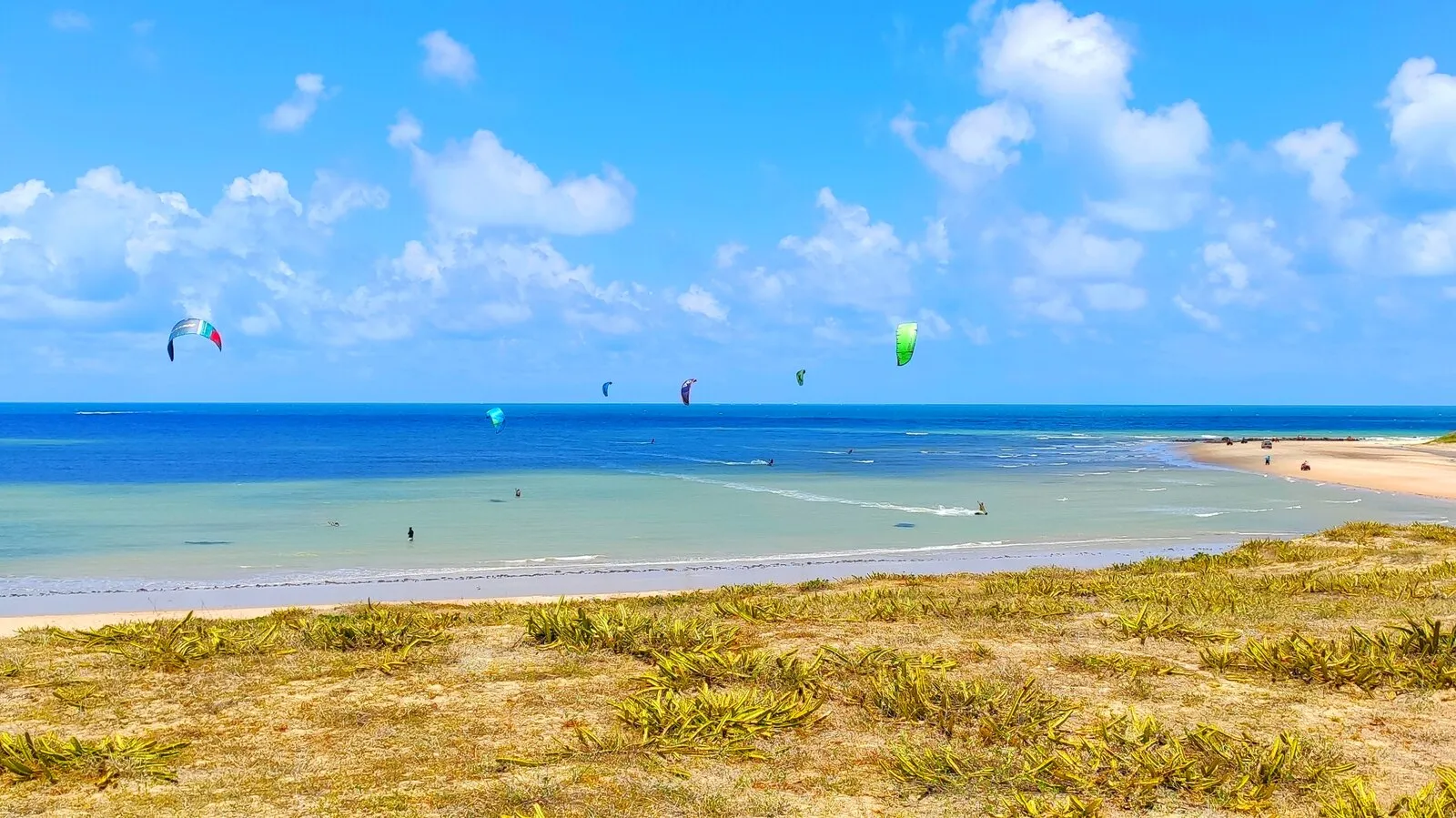 Kitesurf na trip da Fridsland em Maracajaú