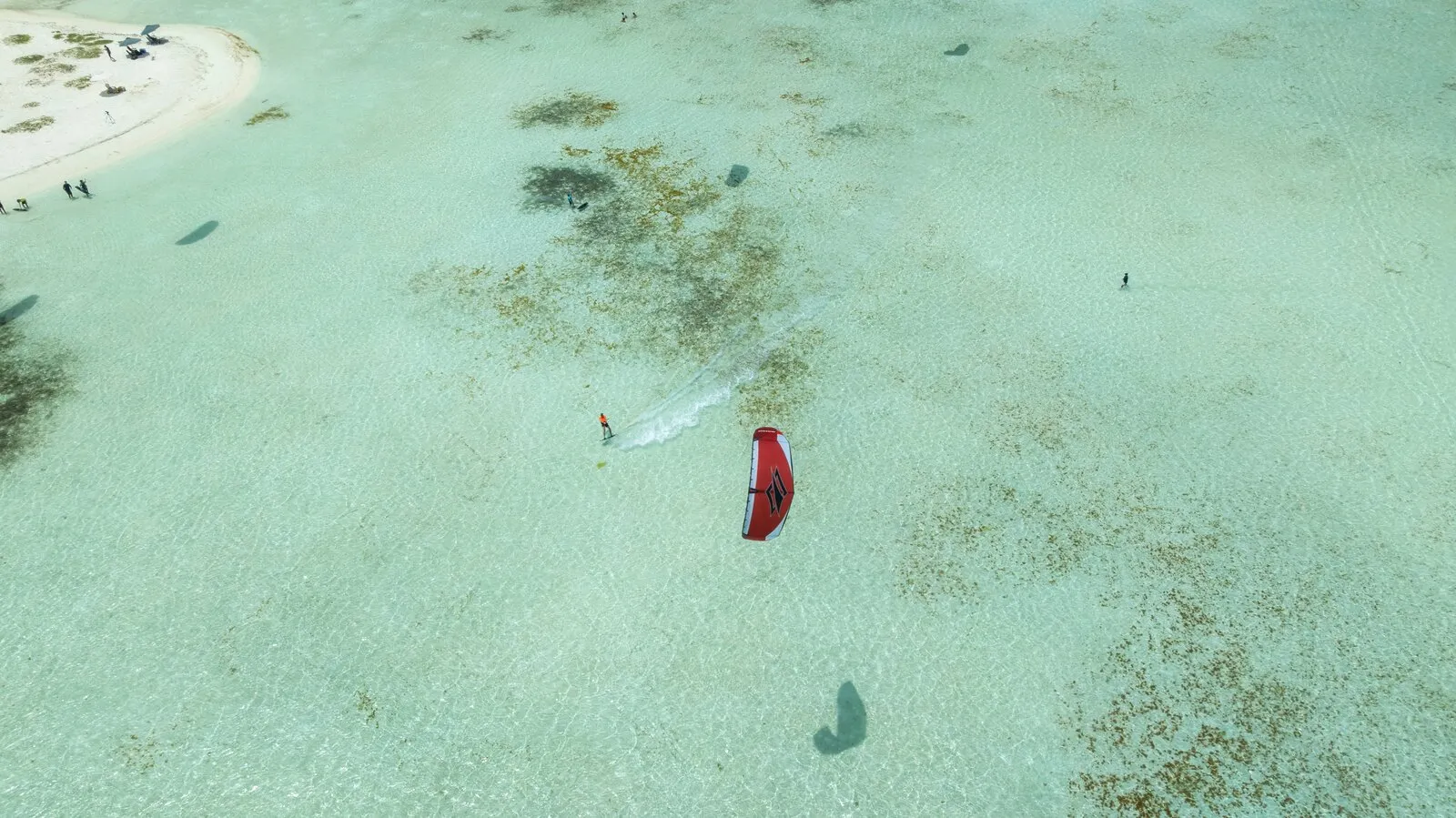 Kitesurf na trip da Fridsland em Los Roques
