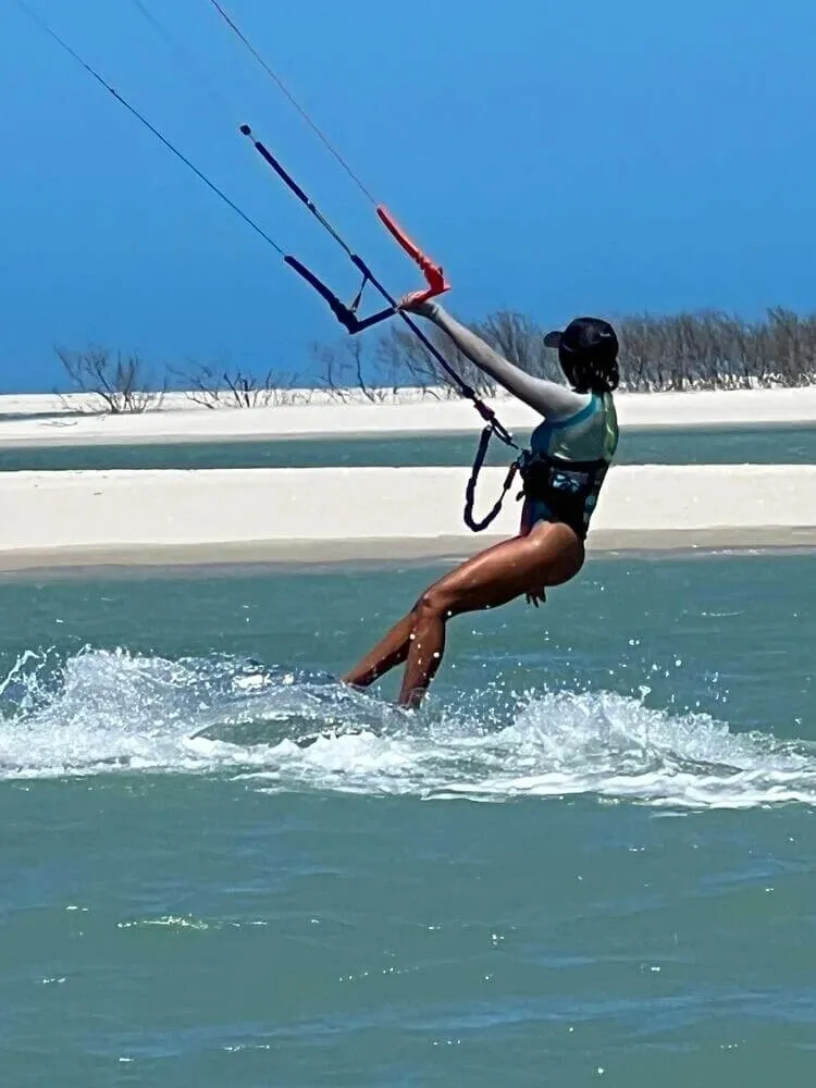 Kitesurf na trip da Fridsland em Soledade