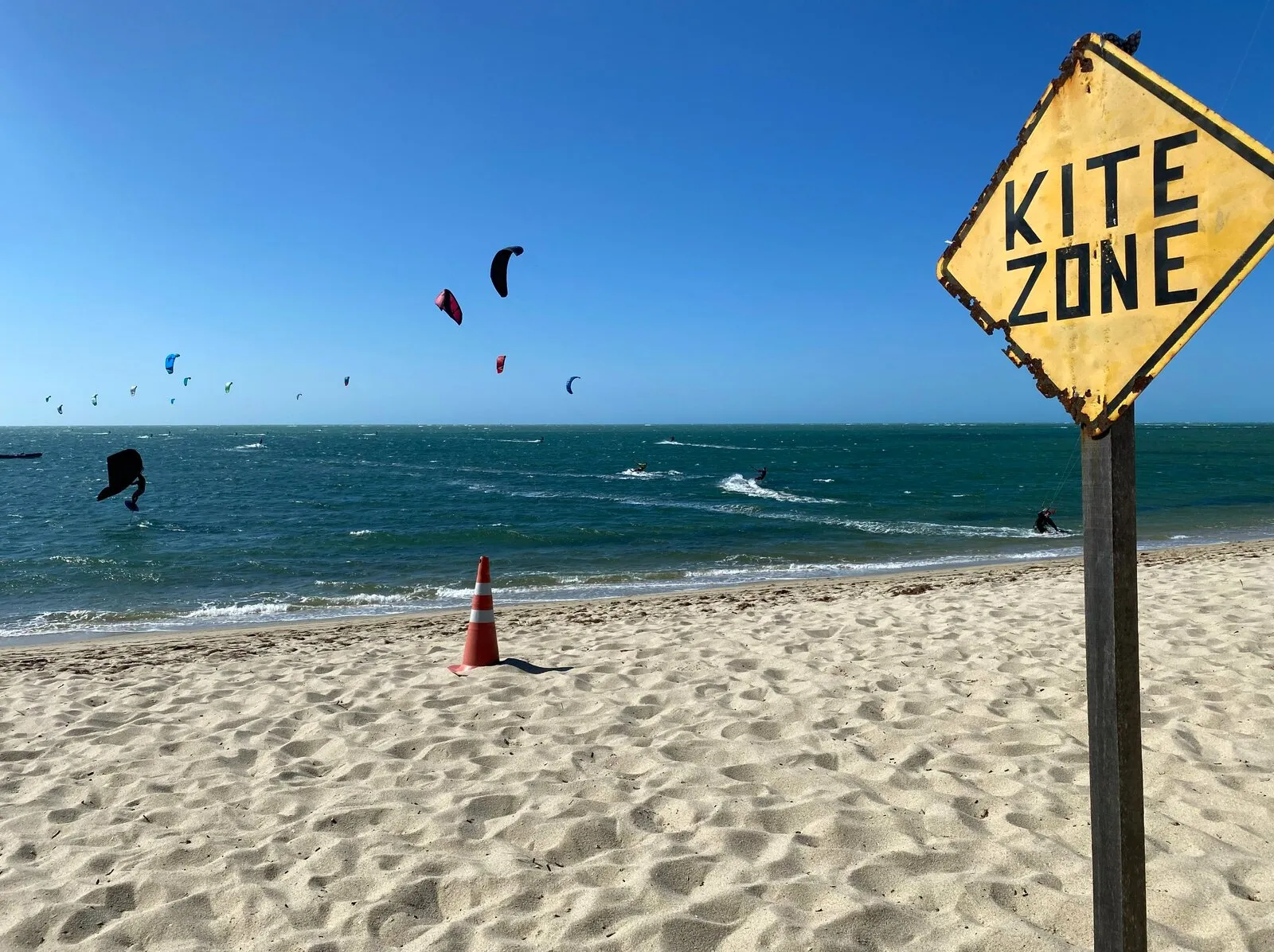 Kitesurf na trip da Fridsland em Barra Grande